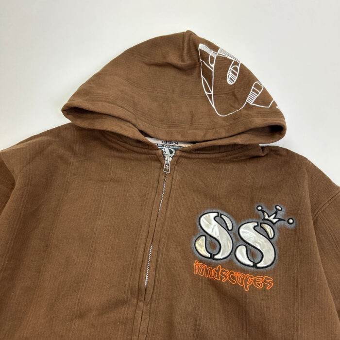 AB Tech Hoodie Brown (2)