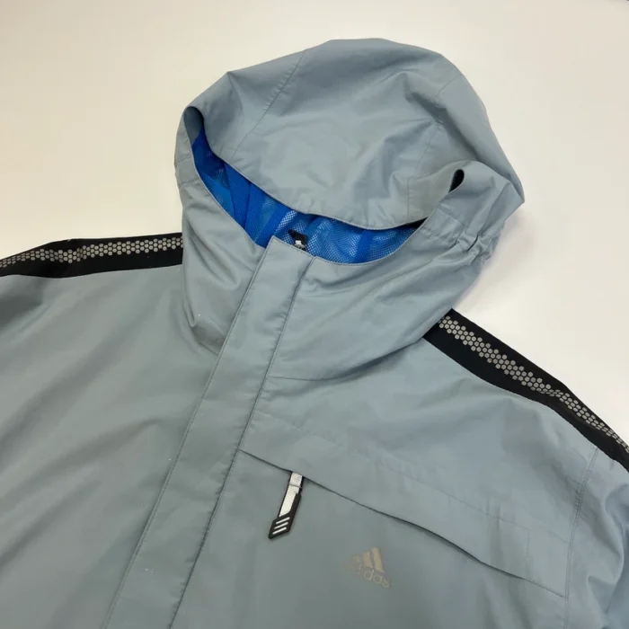 Adidas Waterproof Jacket Blue (2)