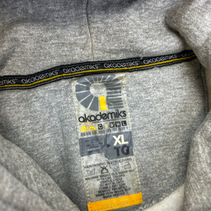Akademiks Zip Up Hoodie Grey (4)