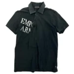 Armani Polo Shirt Black (1)
