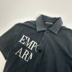 Armani Polo Shirt Black (2)