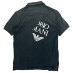 Armani Polo Shirt Black (3)