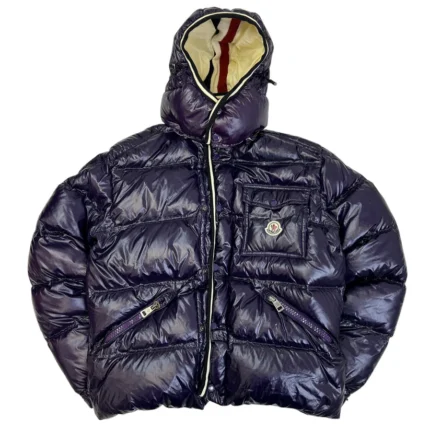 Moncler Branson Puffer Jacket Purple (4)