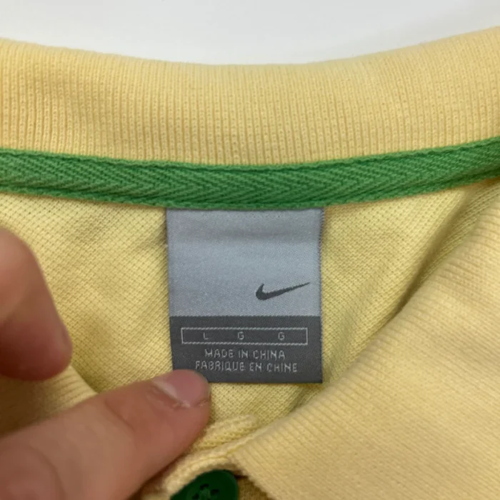 Nike Brazil Polo Shirt Yellow (1)