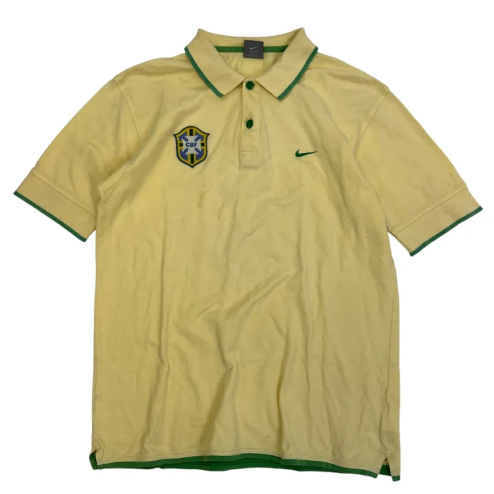 Nike Brazil Polo Shirt Yellow (3)