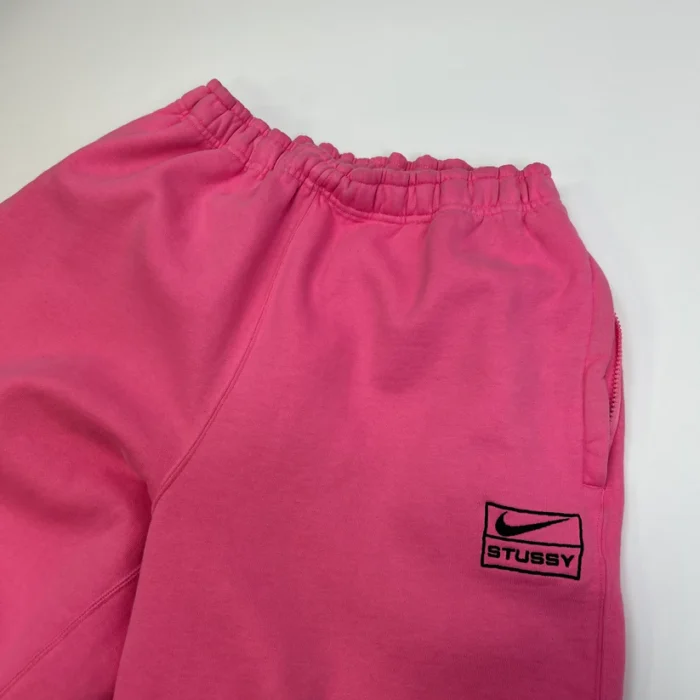 Nike Stussy Joggers Pink (2)