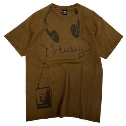 Stussy Brown T Shirt (2)