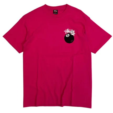 Stussy T Shirt Red (3)