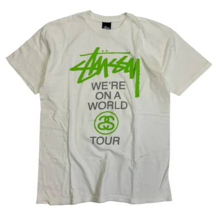 Stussy T Shirt White (4)