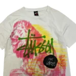 Stussy White T Shirt (2)