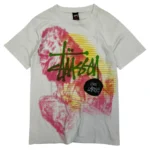 Stussy White T Shirt (3)