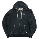 True Religion Hoodie Black (4)