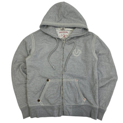 True Religion Hoodie Grey (4)